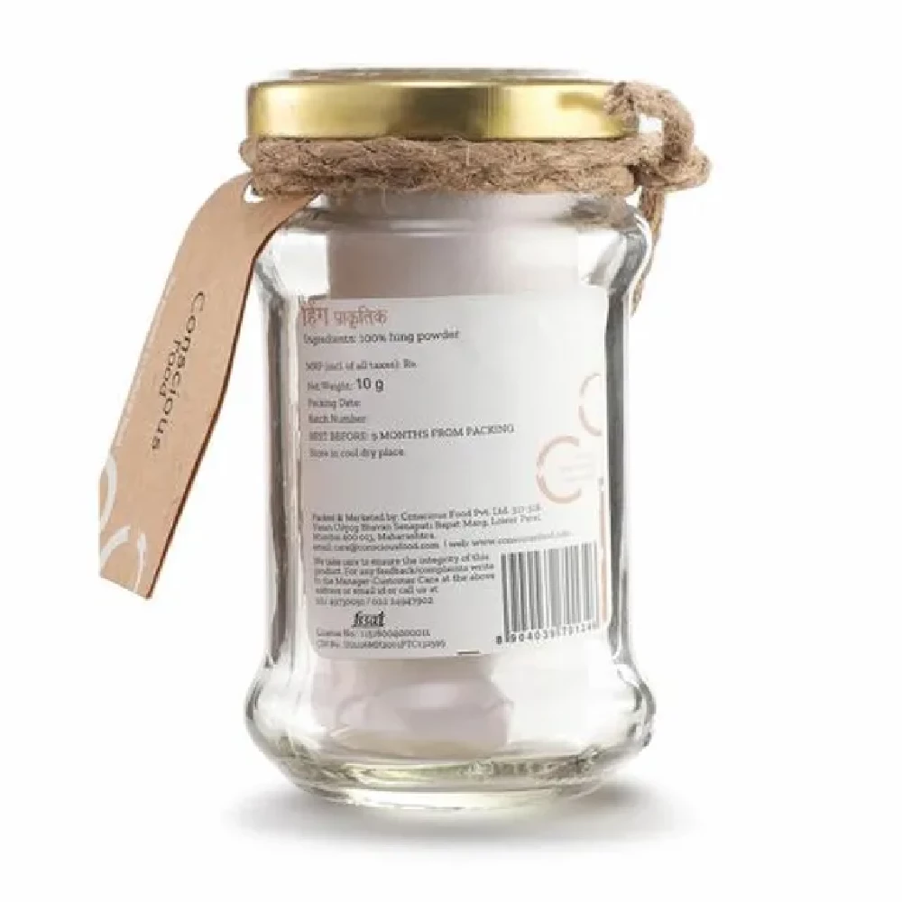 Conscious Food Hing-Asafoetida - Strong Aroma, 10 g-5.webp